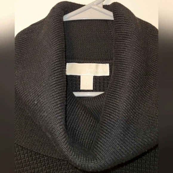 Michael Kors Cowl Neck Sweater Black knitted LOT F7 - Picture 2 of 4